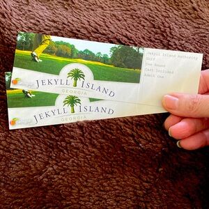 Two rounds of golf at Jekyll Island